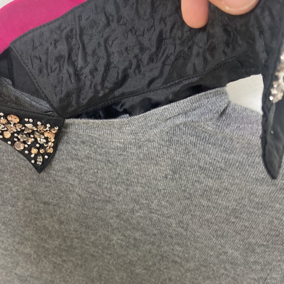 Halogen XXS petite cardigan with detachable trim - Picture 5 of 6